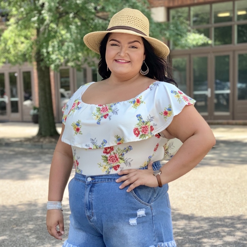 Wrapped Up Floral Bodysuit
